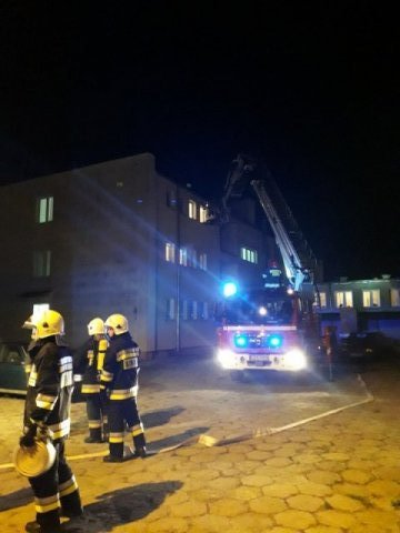  „Jedzie, jedzie straż ogniowa”, czyli ćwiczenia ewakuacyjne w Internacie.